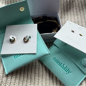 New Mint & Lilly Gold Plated Jewelry Bundle